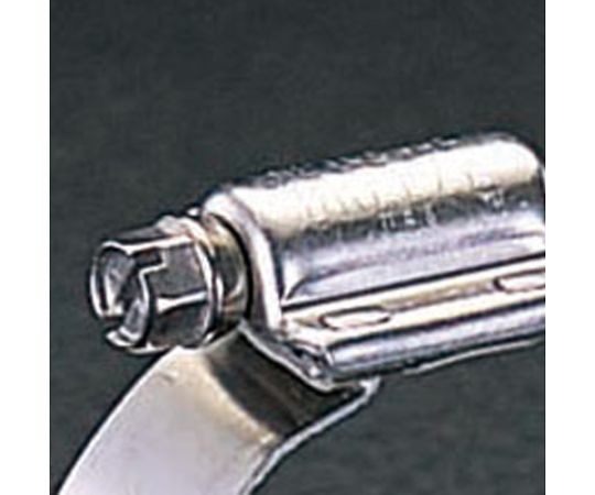 エスコ 強力型クランプ（410ステンレス製／5個）　133−156mm EA463CE-156 1袋