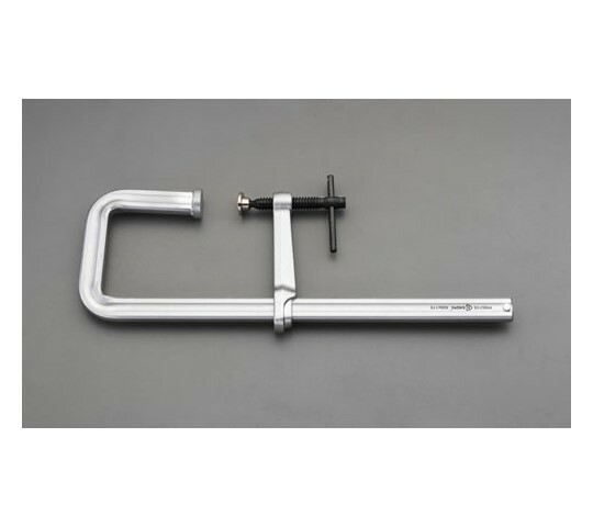 エスコ 0-500mm/140mmJ型クランプ EA526TY-4 1個の通販は