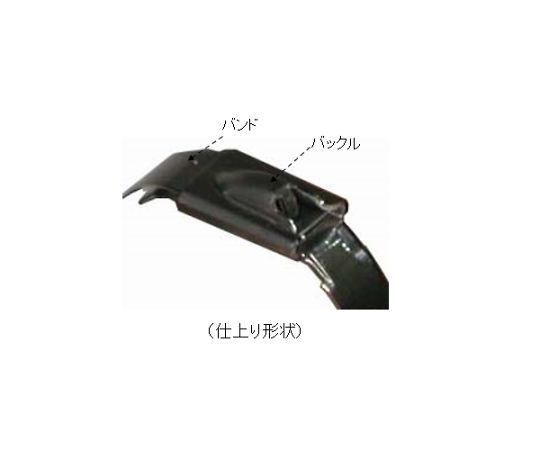 エスコ 結束バンド（SUS304）　4．6×360mm　最大径；102mm　100本 EA463FM-13 1袋