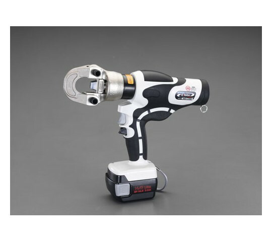 エスコ 14.0-200mm2充電式油圧圧着工具 EA539PF 1台