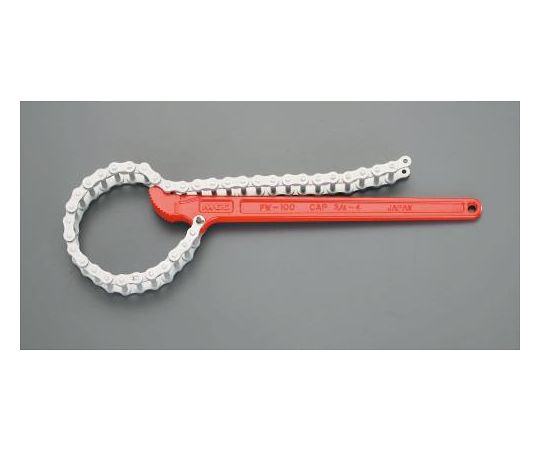 エスコ　EA546YB-2 50mm ストラップレンチ(プラスチック管用) エスコ EA546YB-2 50mm ストラップレンチ(プラスチック管用)