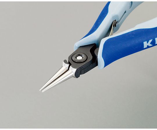 エスコ 130mm,精密用プライヤー(グリップ付/丸) EA537KP-3 1個_4