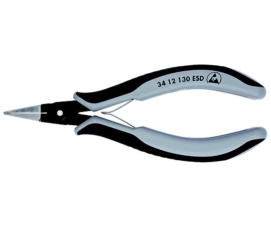 KNIPEX 135mm,精密用プライヤー(ESD/平) EA537KV-1 1個の通販は