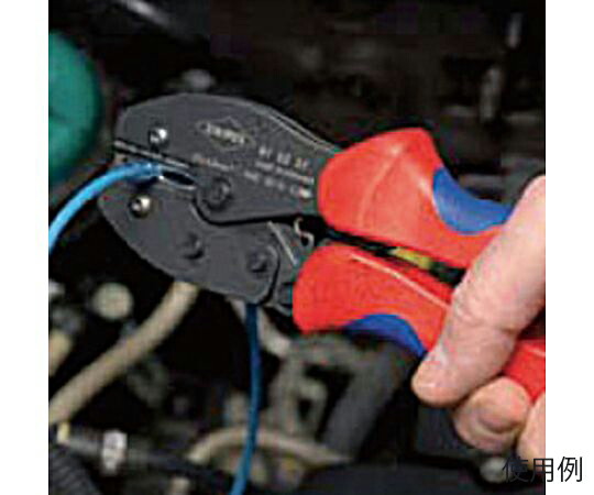 KNIPEX 1.5-10mm2圧着ペンチ(スリーブ用) EA538KH-11 1個の通販は