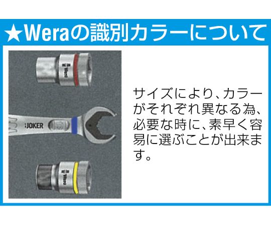 エスコ ソケットレンチセット(ZYKLOP) 1/4"DR 41個組 EA617AH-200B 1セット_3