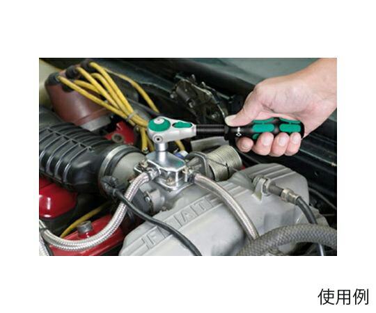 エスコ ソケットレンチセット(ZYKLOP) 1/4"DR 41個組 EA617AH-200B 1セット_5