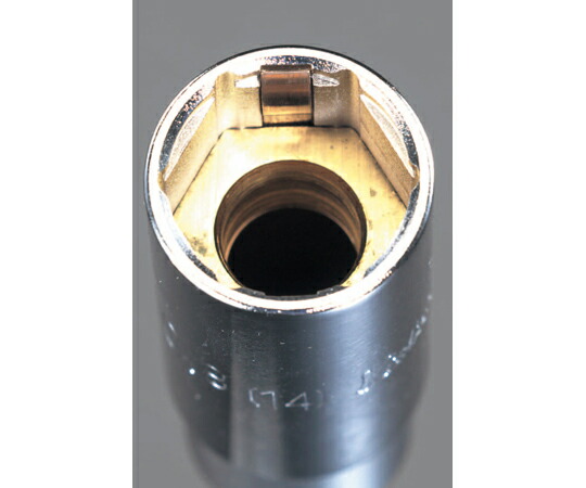 エスコ ユニバーサル　スパークプラグソケット　3/8"DR×20.8mm EA618BL-20.8 1個_2