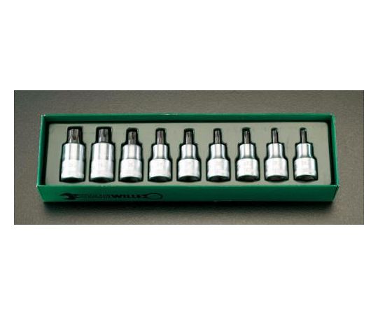 エスコ [Torx]ビットソケットセット　1/2"DR/T20-T60 EA617ZT 1組
