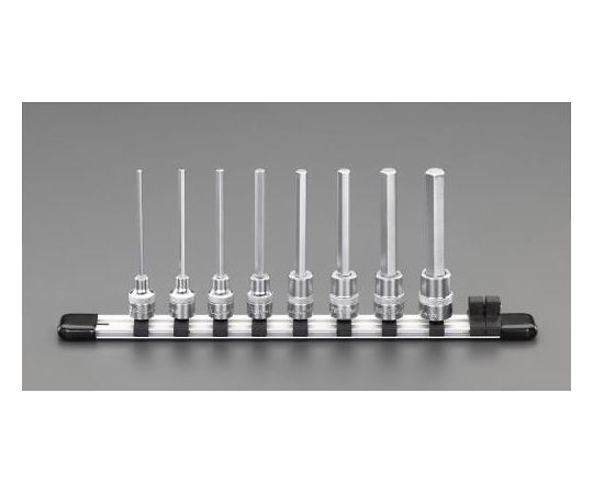 エスコ [INHEX]ビットソケットセット　3/8"DR/3-12mm/100mm EA618JG 1セット