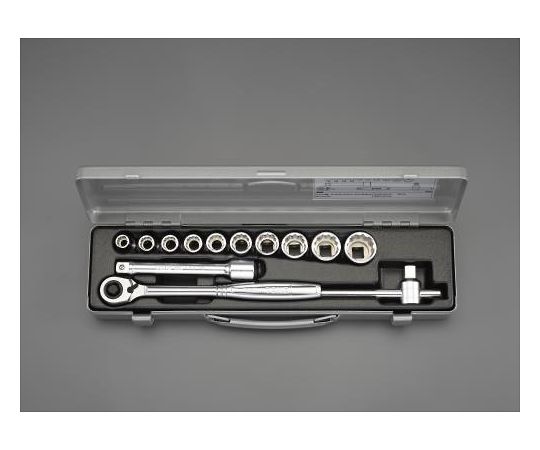 エスコ ソケットレンチセット　1/2"DR EA618K-4 1セットの通販は