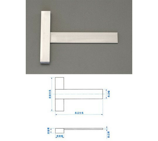 エスコ T型スクエアー 250×175mm EA719AP-4 1個の通販は 12,822円