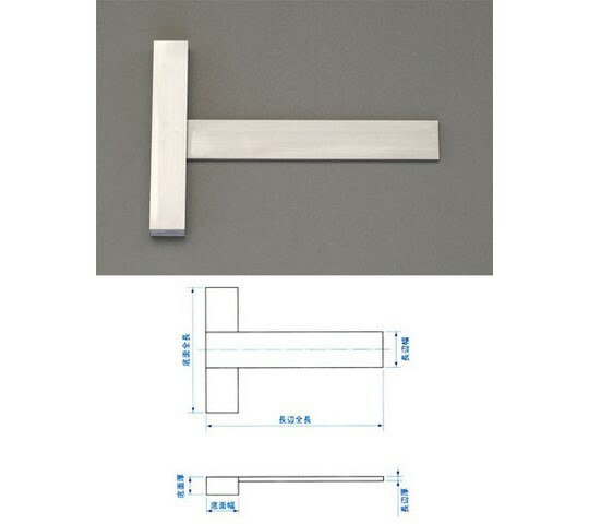 エスコ T型スクエアー 300×200mm EA719AP-5 1個