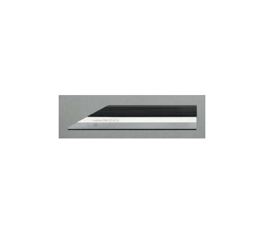 エスコ ストレートエッジ・ナイフ型（INOX）　400mm EA720YH-78 1本