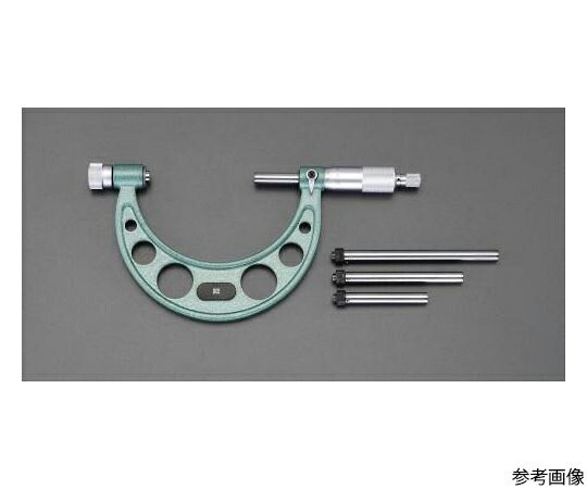エスコ マイクロメーター(替アンビル式) 0-100mm EA725EH-31 1個の通販は