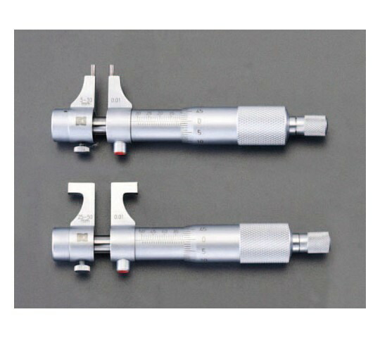 エスコ インサイドマイクロメーター 5-30mm EA725EJ-21 1個の通販は 18,934円