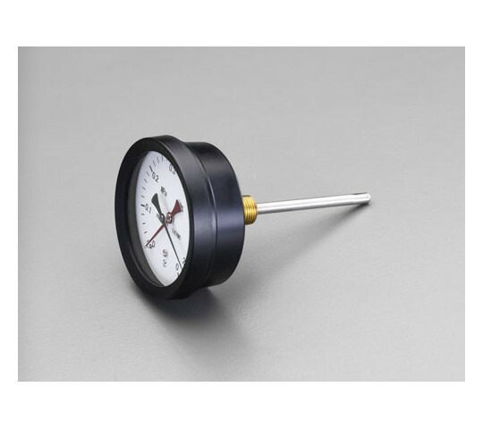 エスコ 水高計（横型）　0-120℃/0-0.3MPa/φ162mm EA729PA-7 1個
