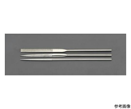 エスコ ダイヤモンドやすり（精密・3本組）　200mm/#400 EA826NJ-40 1セット