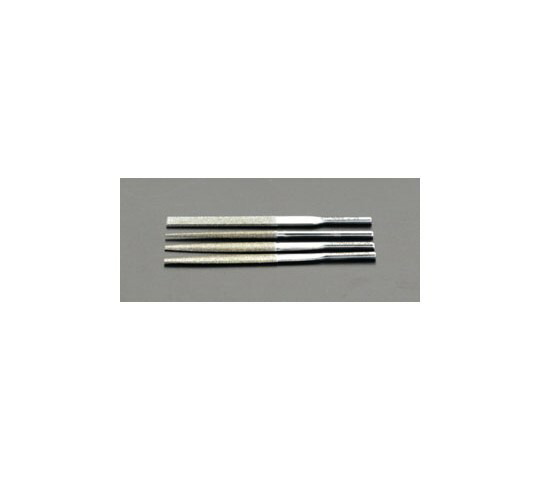 エスコ 5.1×2.1×85mm,ダイヤモンド鑢(半丸・ショート/#200) EA826VM-32 1本