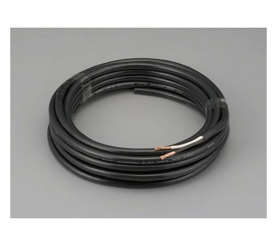 エスコ [2種EPゴム]キャブタイヤケーブル　3.5mm2×20m/2芯 EA940AX-32 1巻の通販は