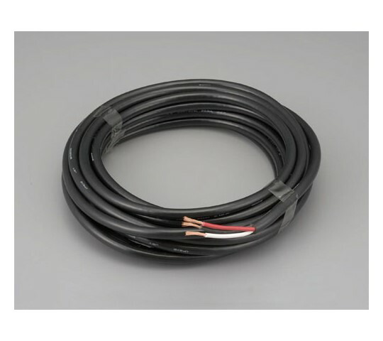 エスコ [2種EPゴム]キャブタイヤケーブル　1.25mm2×20m/3芯 EA940AY-12 1巻の通販は 16,539円