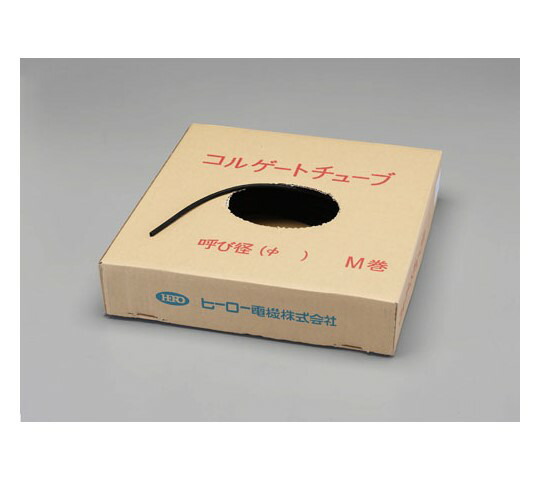 エスコ 13mm×30mコルゲートチューブ(黒) EA944BT-13 1巻