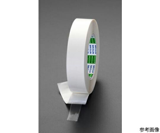 エスコ 50mm×50m両面テープ(0.05mm耐熱・耐薬品性) EA944MG-59 1巻