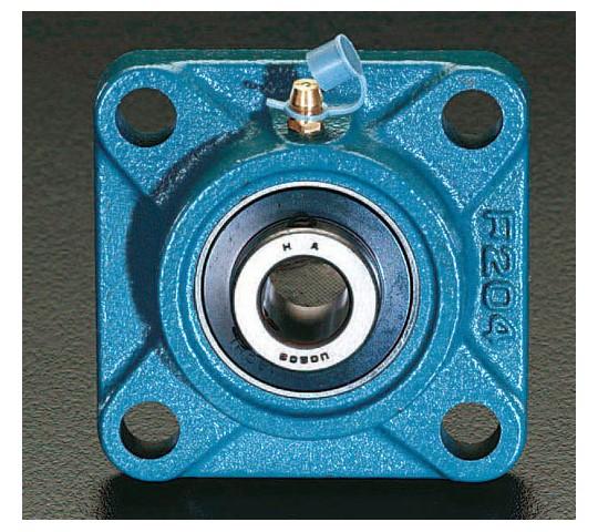 エスコ 角フランジ型ユニット UCF203/17mm EA966BB-63 1個