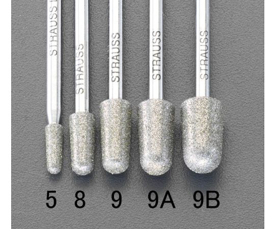 エスコ ダイヤモンドバー（3mm軸）　7.0×13×50mm EA819DG-9A 1本の通販は 5,117円