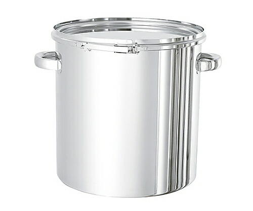 日東金属工業 密閉式ステンレスタンク バンドタイプ CTL-39H L型シリコンパッキン付 50L CTL-39H L 1個 45,100円