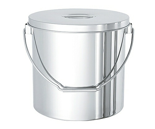 日東金属工業 SUS316L吊り下げ式ステンレスタンク ストック蓋付 10L STB-24-316L 1個
