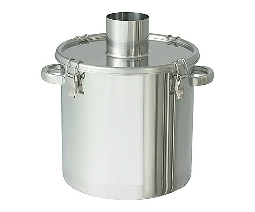 日東金属工業 粉体回収ステンレス容器 (パイプ形状) 45L FK-CTH-39-SP-200A 1個