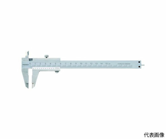 トラスコ中山 ユニバーサル絵図面標準尺度型ノギス 200粍 THN-20-U 1本