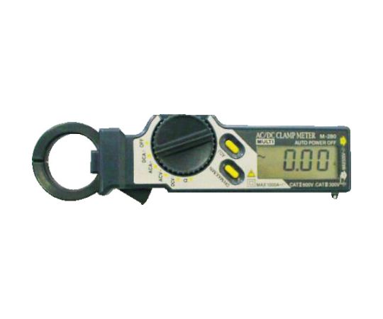 マルチ計測器 交流・直流両用クランプ式電流計 MODEL-280 1台