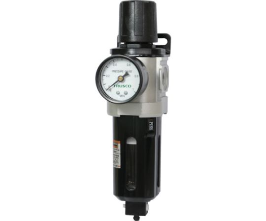 トラスコ中山 フィルターレギュレーター　口径Rc1/4　最大流量1.1 TP-3RTOFGB-8 1個の通販は 6,363円
