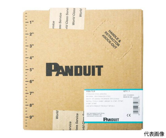 パンドウイットコーポレーション MLTタイプ　長尺ステンレススチールバンド　ヘビータイプ　SUS304　幅：7.9mm　長さ：76.2m/巻 MBH-TLR 1巻の通販は 21,157円