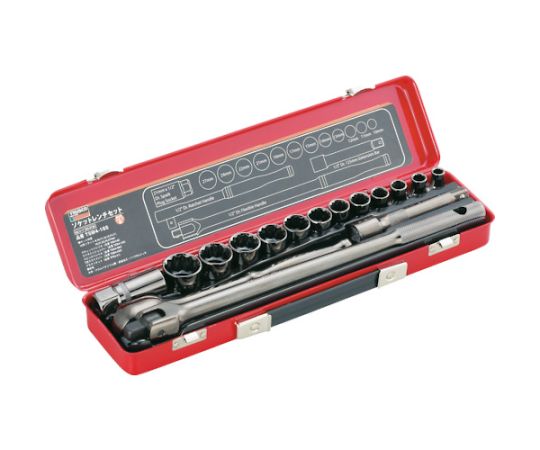 トラスコ中山 ソケットレンチセット　差込角12.7mm　16S TSW4-16S 1セット