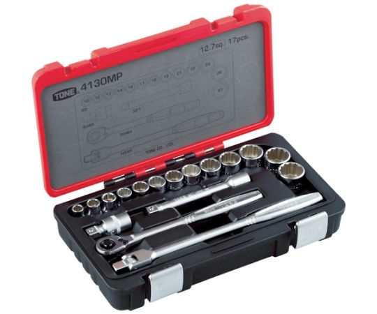 TONE ソケットレンチセット　差込角12.7mm 4130MP 1セットの通販はレンチ