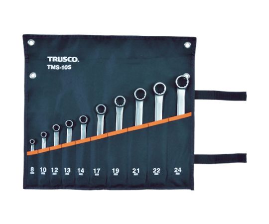 トラスコ中山 コンビネーションスパナ（スタンダード）　セット　（10本組） TMS-10S 1セット