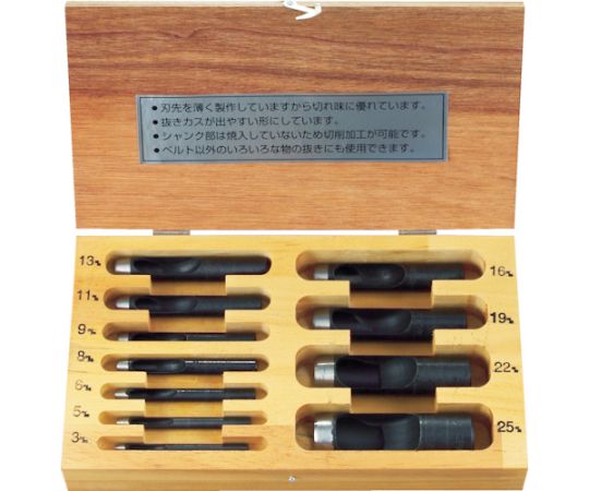 トラスコ中山 ポンチセット　11本組 TPO-11S 1セットの通販は 20,818円