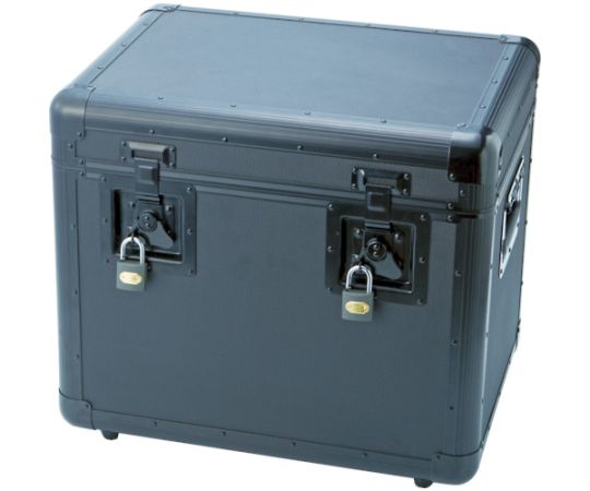 トラスコ中山 万能アルミ保管箱　黒　480X360X410 TAC-480BK 1個の通販は