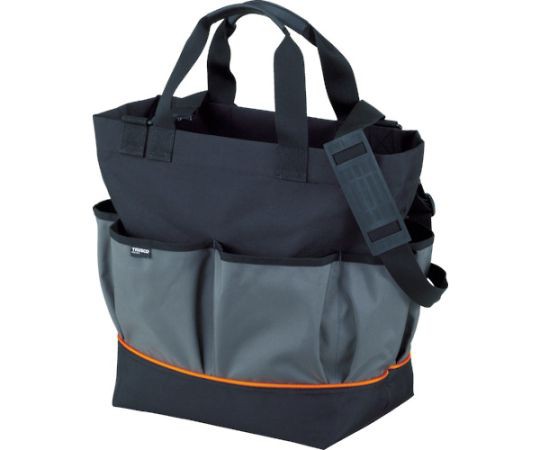 トラスコ中山 ワークトートバッグ　ブラック TWT-BK 1個の通販は