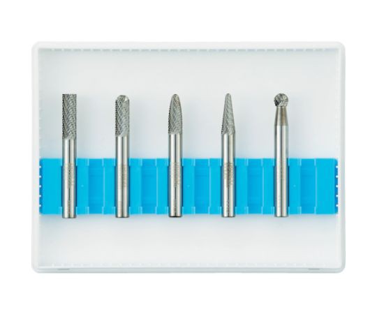 トラスコ中山 超硬バーセットCシリーズ　軸6mm　刃径6mm　5本セット TB-C060-5S 1セット(5本入)の通販は
