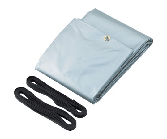 トラスコ中山 トラックシートα　軽トラック用　幅1700mmX長さ2.1m　銀 TS-KTA SV 1枚の通販は 6,408円