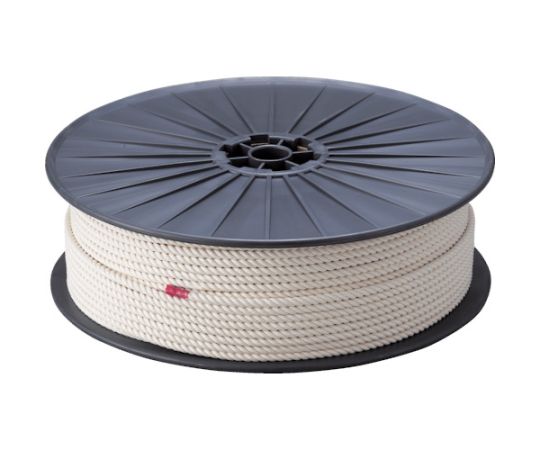 トラスコ中山 綿ロープ　3つ打　線径9mmX長さ150m R-9150M 1巻