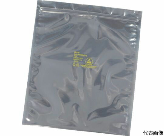 SCS 静電気シールドバッグ　ジップトップタイプ203X254mm　100枚入 300810 1箱(100枚入) 11,851円