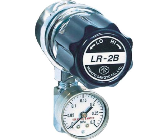 ヤマト産業 分析機用ライン圧力調整器　LR-2B　L9タイプ LR2BRL9TRC 1個