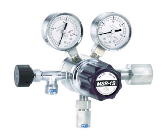 ヤマト産業 分析機用二段圧力調整器　MSR-1S MSR1S11TRC 1個