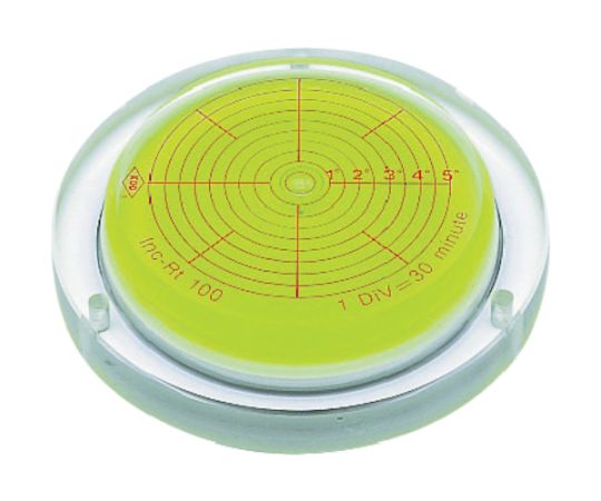 アカツキ製作所 取付穴付角度計付丸台型アイベル水平器 INC-RT50 1個の通販は 4,728円