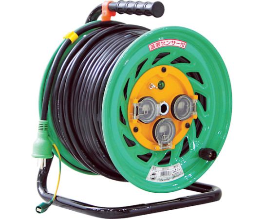 日動工業 防雨・防塵型電工ドラム 50m 接地2P15A125V アース付 日動工業 防雨・防塵型電工ドラム 50m 接地2P15A125V アース付