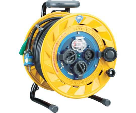 ハタヤリミテッド 防雨型ブレーカーリール　30m　アース付 BF-301K 1台の通販は 26,545円